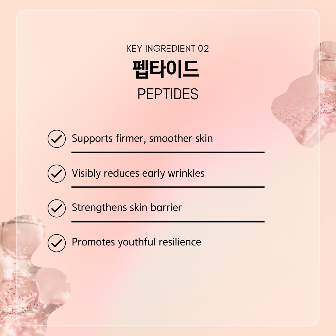 Peptides in 7 Journeys Antarctic Timeless Serum support hydration and smooth skin texture