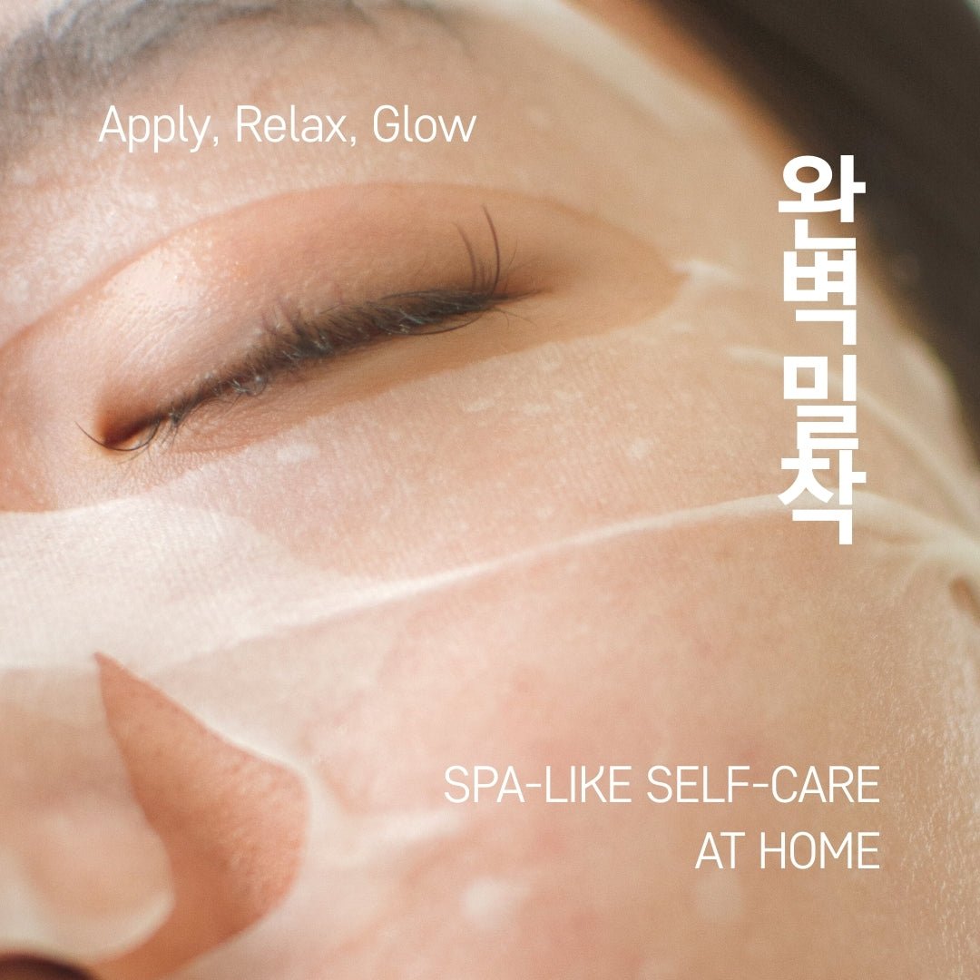 Vegan sheet mask with niacinamide, ceramides, and antioxidant-rich extracts