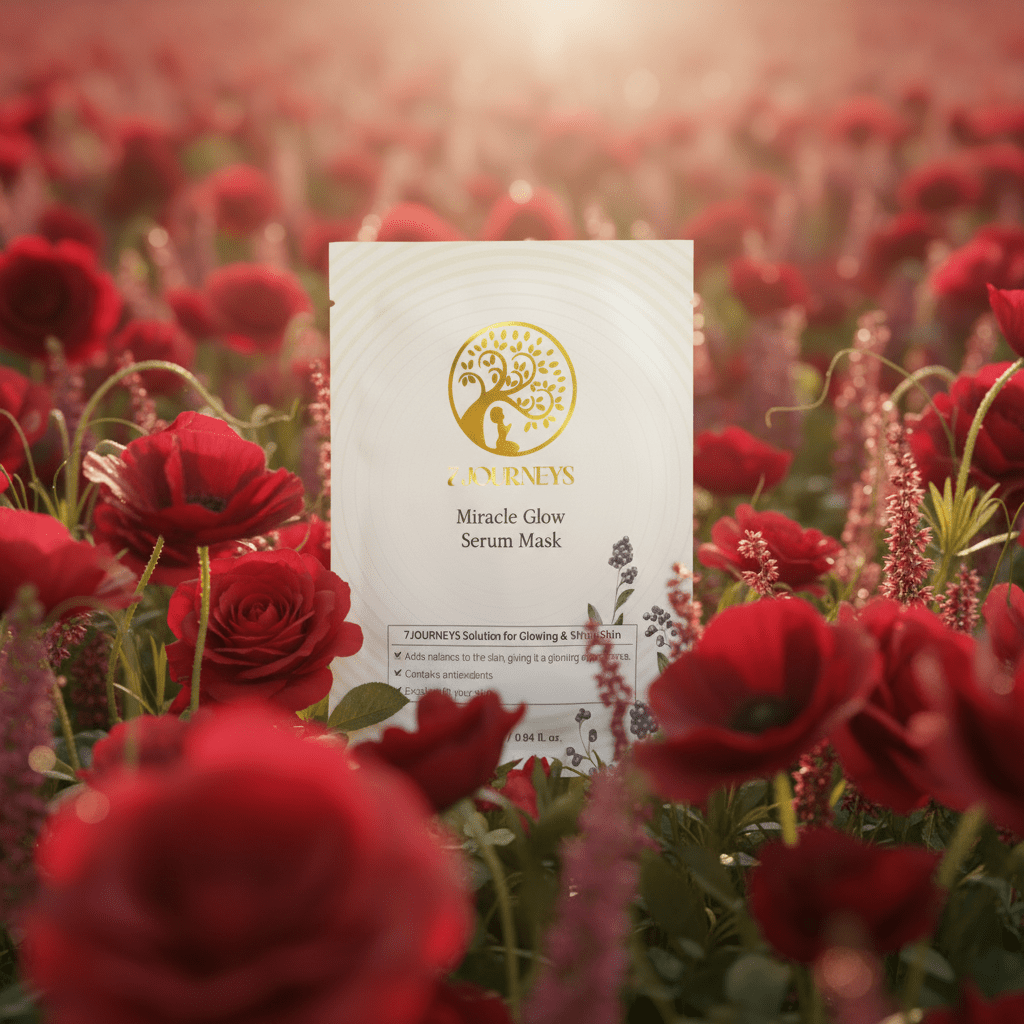 7 Journeys 7 Journeys Miracle Glow Serum Mask 25ml (10 Sheets) 8809443287939
